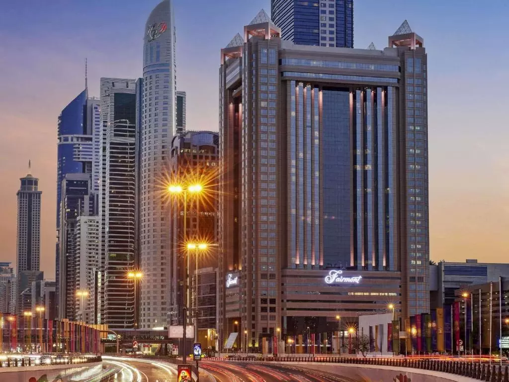 نمای هتل فیرمونت دبی